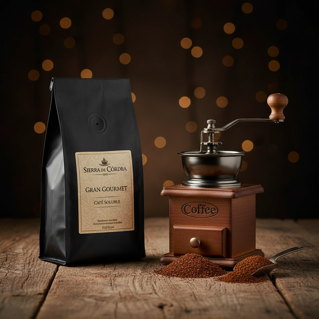 Café Soluble Sierra de Córdoba con molino